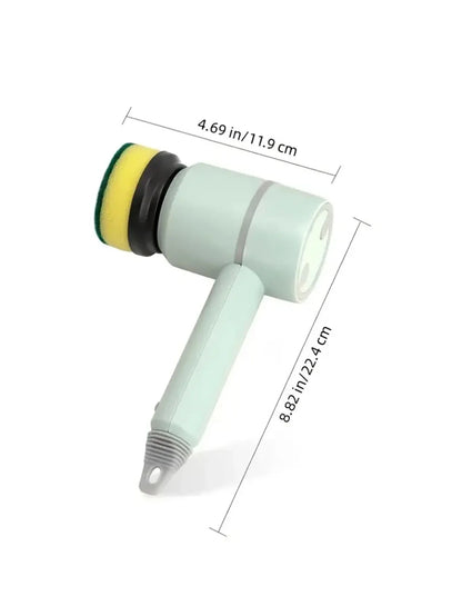 3-In-1 Electric Spin Scrubber, Electric Cleaning Brush Handheld Kitchen Cleaner Cordless Spin Scrubber, Power Scrubber